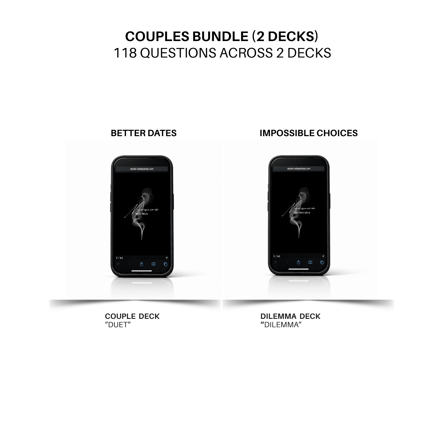 Couples Bundle (2 Decks)