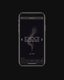 Noire Soiree Digital COnversation Cards ready on display. Black background with deep questions
