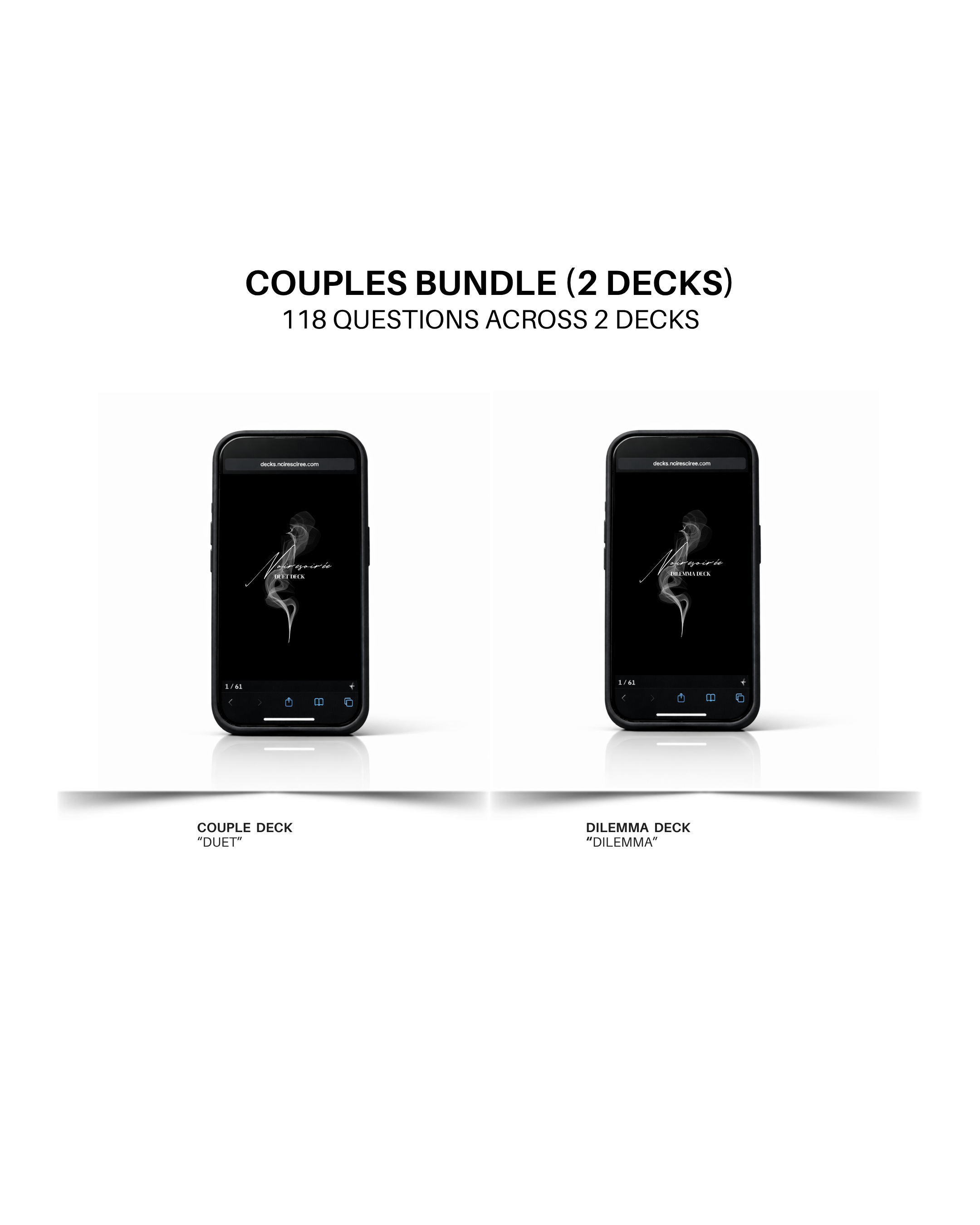 Couples Bundle (2 Decks)